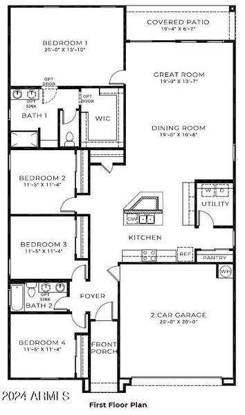 Kingston Floorplans