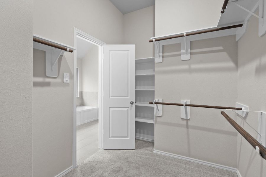 Furnished interior view inside a new home in The Highlands, Porter (Image 9).