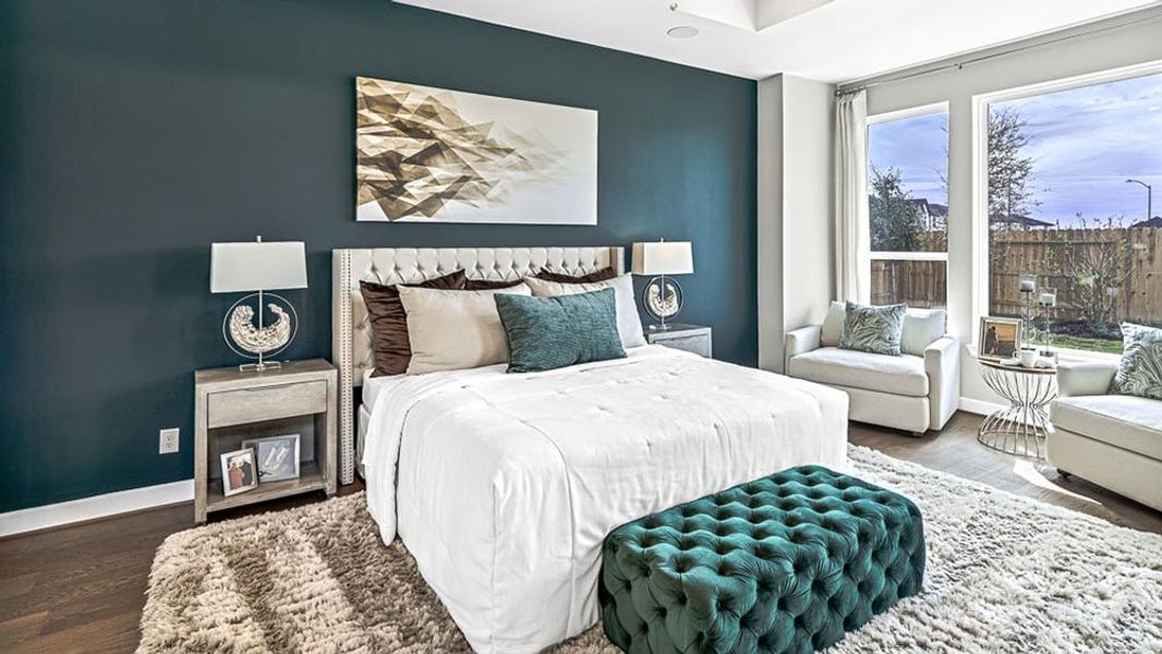 Representative furnished interior of a home built from the Regatta by Taylor Morrison in Avalon at Cypress 60s, Cypress (Image 17).