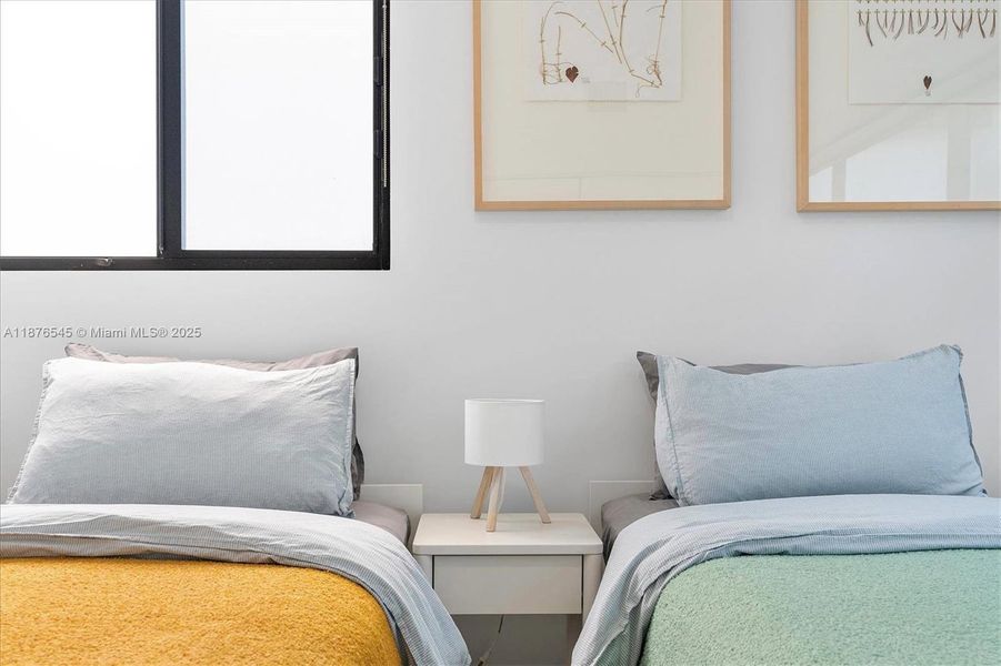 Furnished interior view inside a new home in , Miami (Image 15). Furnished interior view inside a new home in , Miami (Image 15).