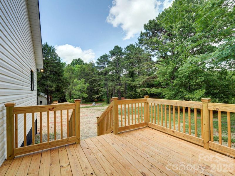 Exterior details and patio area of a home in , Mooresville (Image 16).