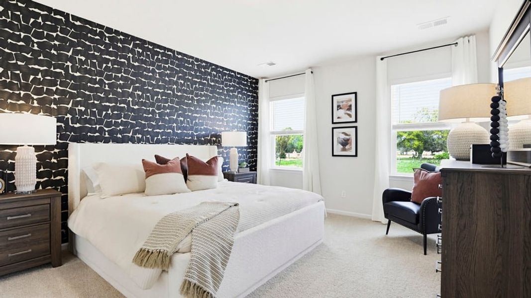 Furnished interior view inside a new home in Sage Grove, Lyman (Image 32).