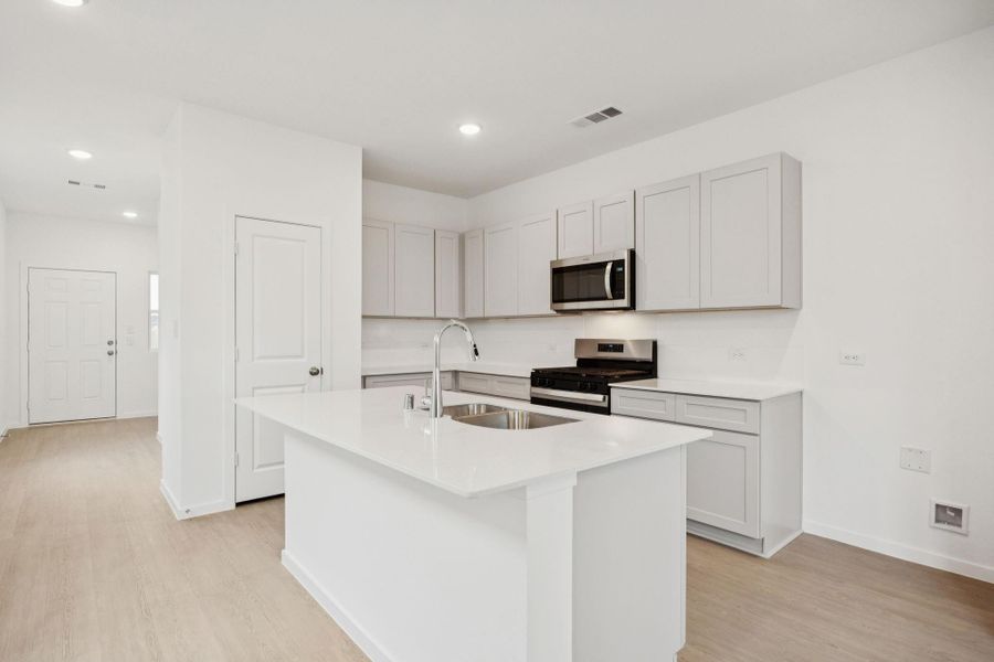 Furnished interior view inside a new home in Montgomery Bend, Montgomery (Image 14).