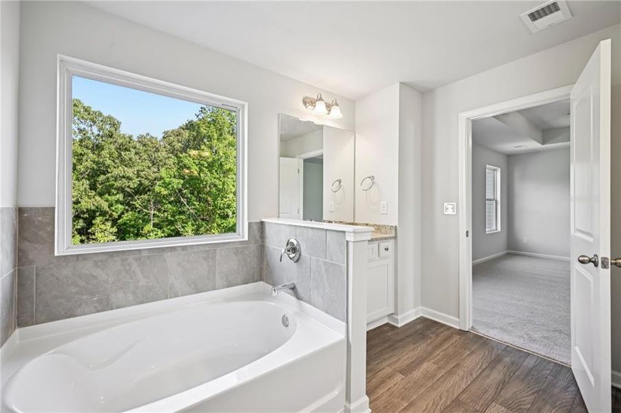 Furnished interior view inside a new home in , Woodstock (Image 7).