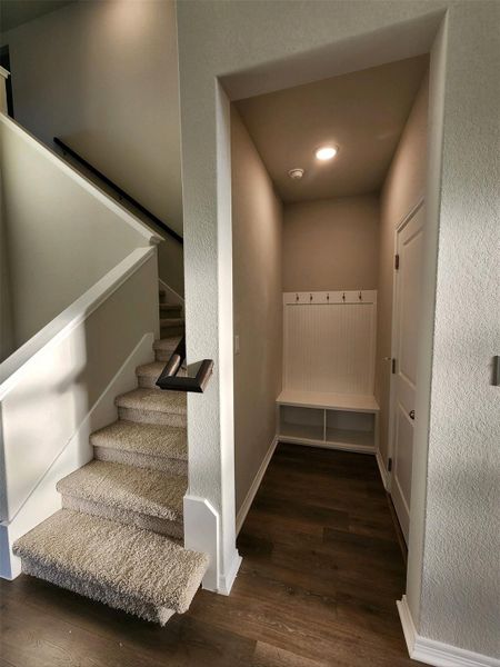 Stairway and Mudroom