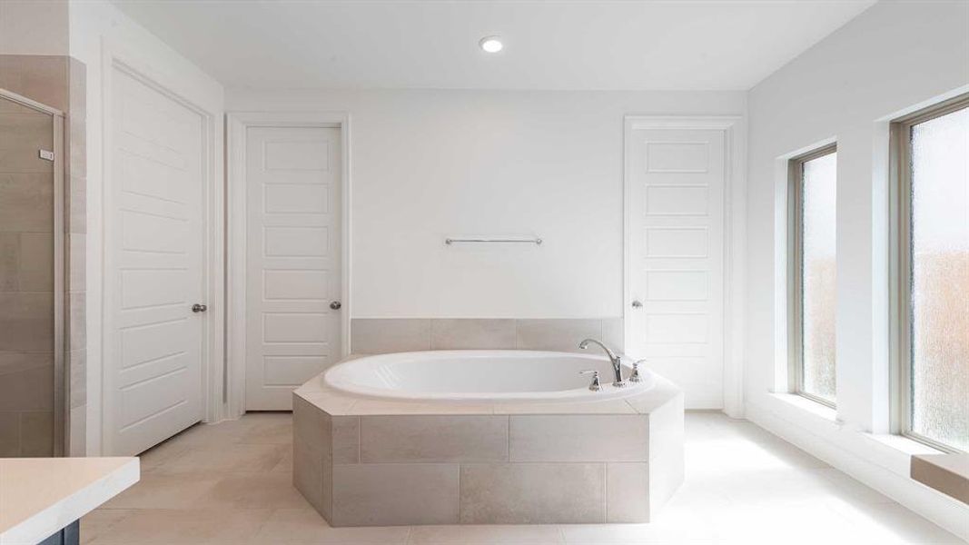 Furnished interior view inside a new home in Mosaic 50', Celina (Image 6). Furnished interior view inside a new home in Mosaic 50', Celina (Image 6).