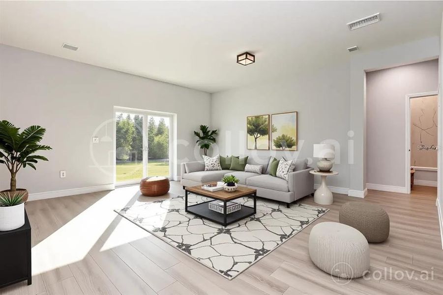 Furnished interior view inside a new home in , Port Charlotte (Image 7).