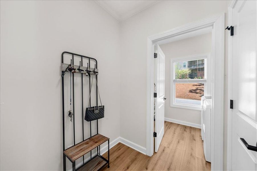 Furnished interior view inside a new home in , Cleveland (Image 18).