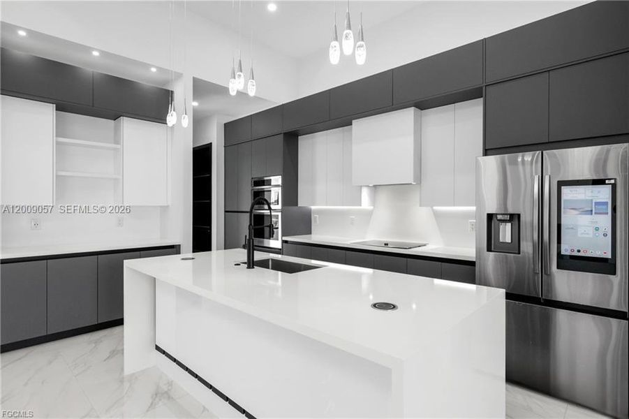 Furnished interior view inside a new home in , Cape Coral (Image 19).