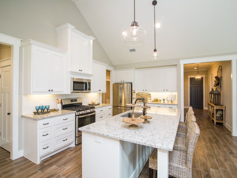 Representative furnished interior of a home built from the The Emily by Reece Homes in Harvest Meadows, Bryan (Image 7).