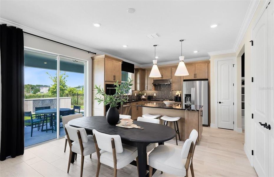 Furnished interior view inside a new home in Winter Grove, Winter Garden (Image 35).