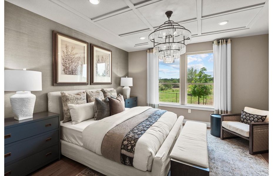 Furnished interior view inside a new home in Del Webb New Braunfels at Veramendi, New Braunfels (Image 7).