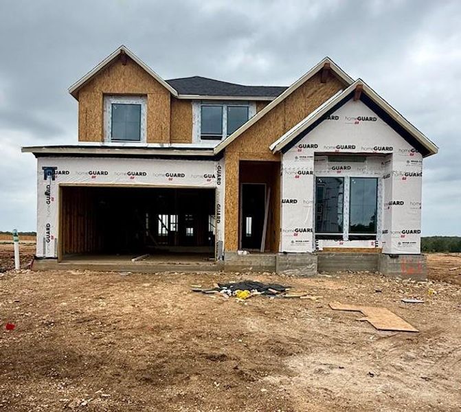 In-progress construction of a new home in , Kyle, TX (Image 5).
