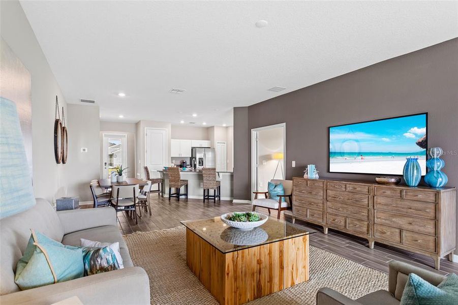 Furnished interior view inside a new home in Bridgewalk, St. Cloud (Image 7).