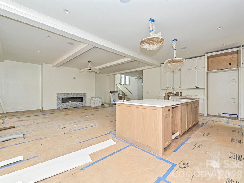 In-progress construction of a new home in , Charlotte, NC (Image 19).