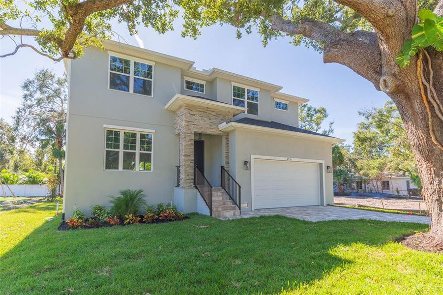 Exterior details and patio area of a home in , Tampa (Image 3). Exterior details and patio area of a home in , Tampa (Image 3).