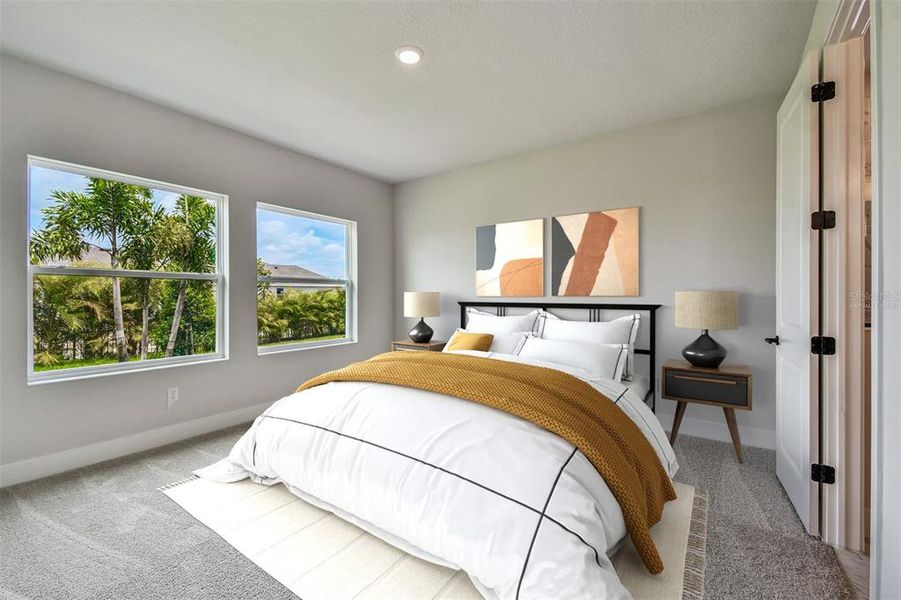 Furnished interior view inside a new home in North River Ranch – Garden Series, Parrish (Image 5).