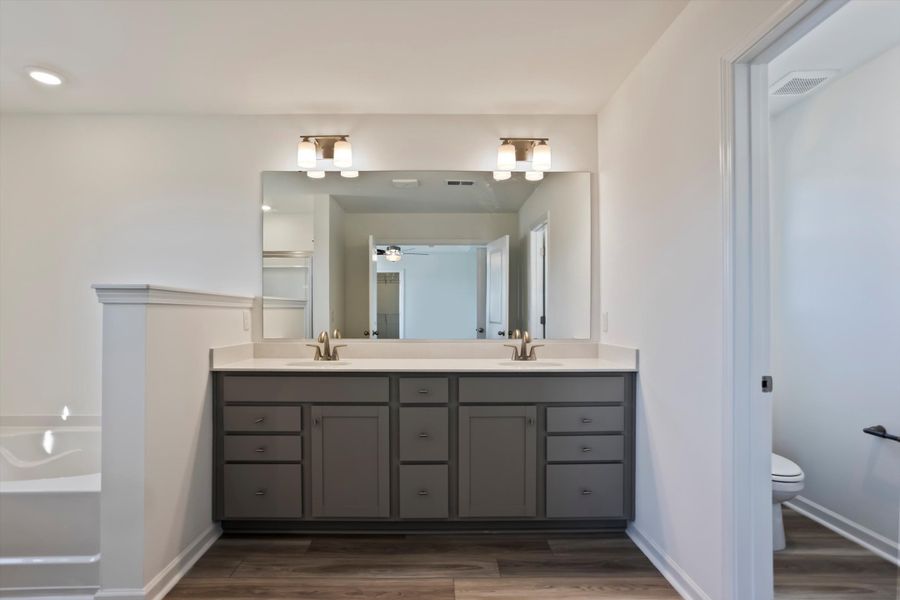 Furnished interior view inside a new home in Portrait Hills, Aiken (Image 12). Furnished interior view inside a new home in Portrait Hills, Aiken (Image 12).