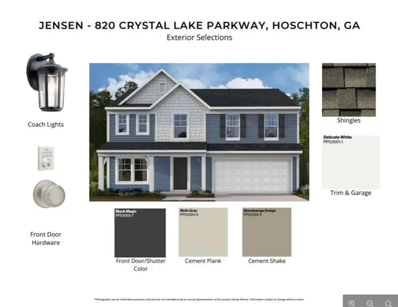Sample of building materials used in homes in Twin Lakes, Hoschton (Image 3). Sample of building materials used in homes in Twin Lakes, Hoschton (Image 3).