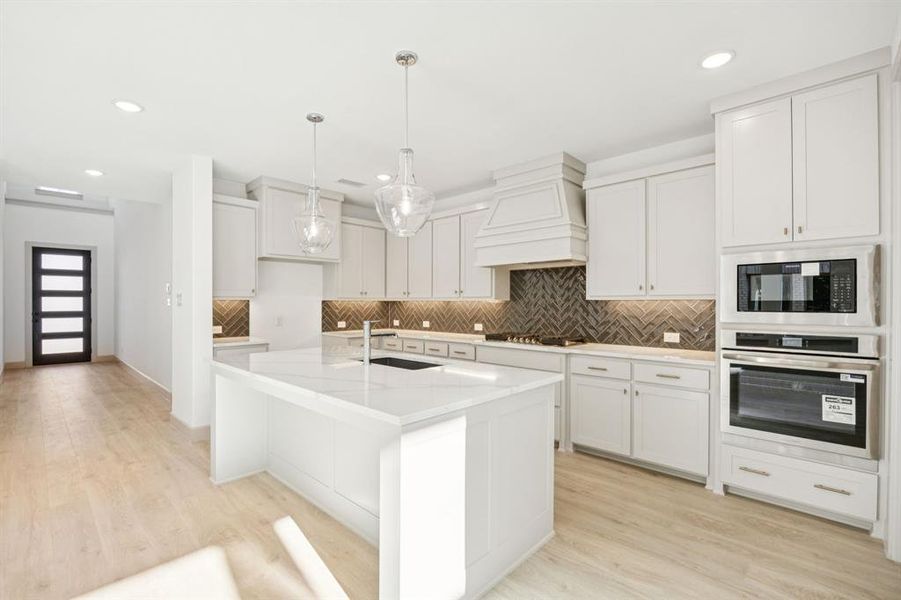 The kitchen of your dreams is waiting for you in the beautiful Tristan floor plan!