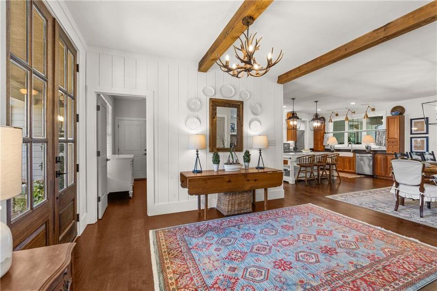 Furnished interior view inside a new home in , Monroe (Image 26).