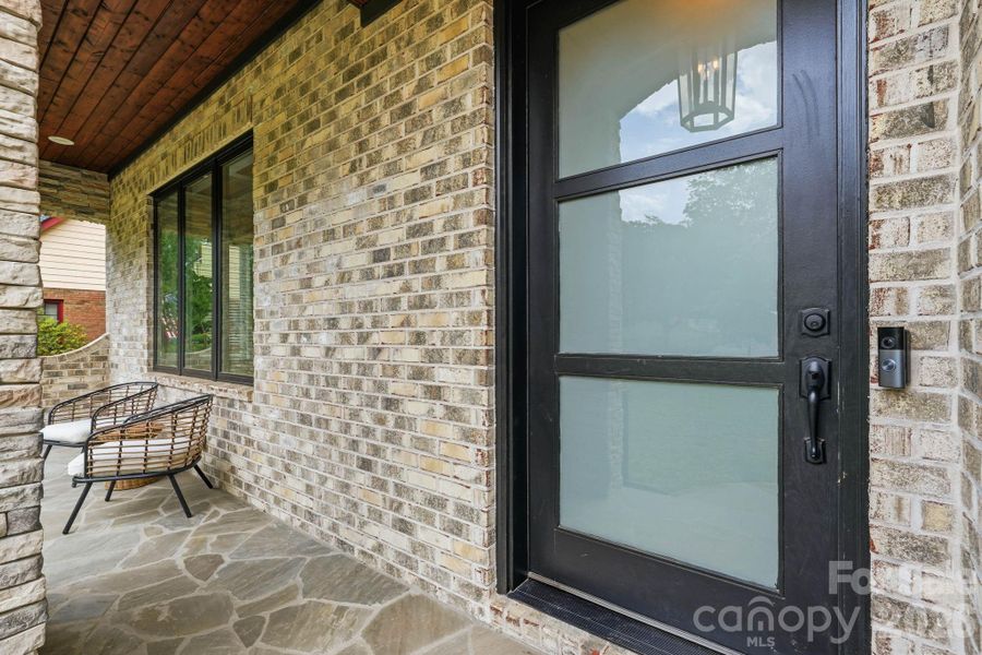 Exterior details and patio area of a home in , Charlotte (Image 26).