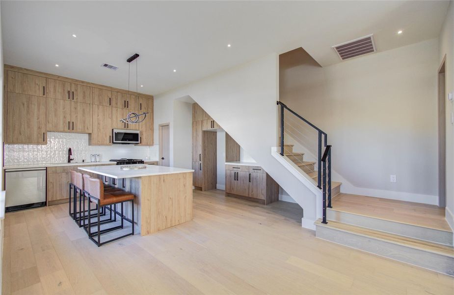 Furnished interior view inside a new home in , Houston (Image 37).