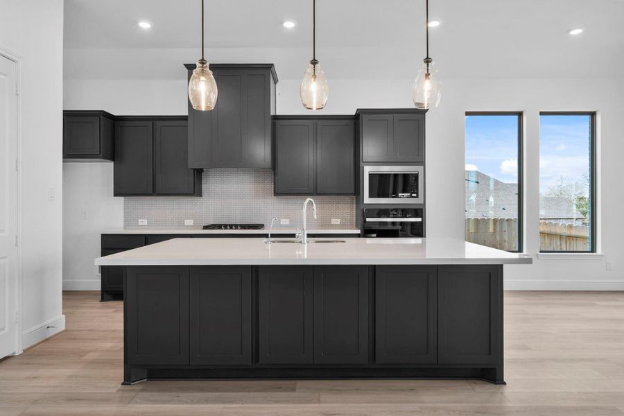 Furnished interior view inside a new home in Chambers Creek, Willis (Image 12).