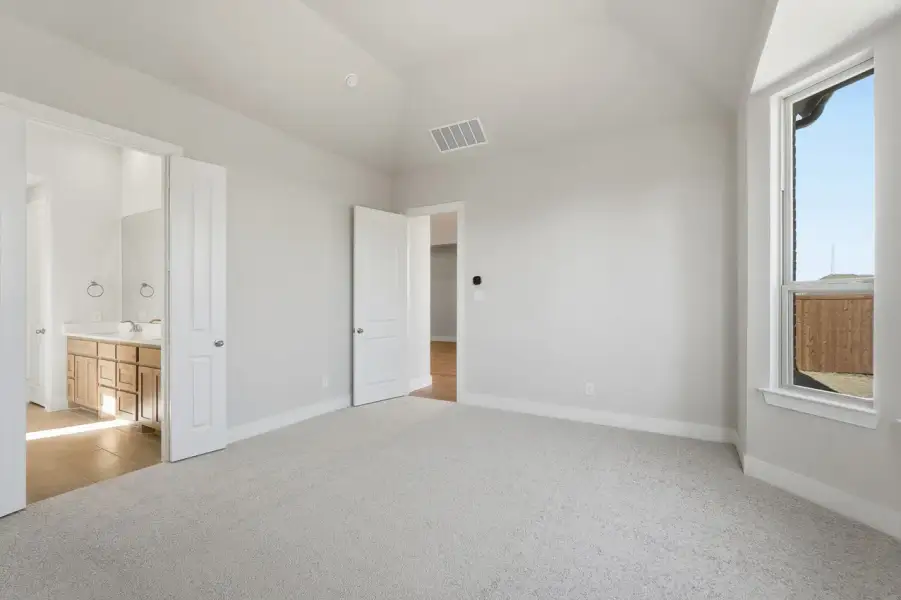 Representative Primary Bedroom - some options shown Representative Primary Bedroom - some options shown