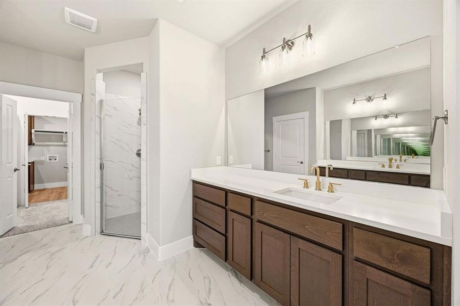 Furnished interior view inside a new home in Ladera Prosper, Prosper (Image 17).