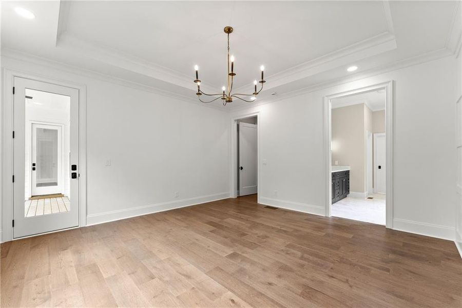 Spacious, unfurnished interior of a new home in , Gainesville (Image 52).