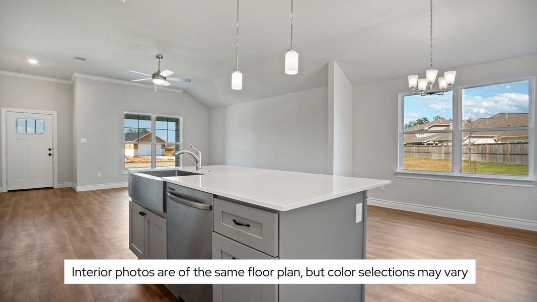 Furnished interior view inside a new home in Grand Oaks Reserve, Cleveland (Image 24). Furnished interior view inside a new home in Grand Oaks Reserve, Cleveland (Image 24).