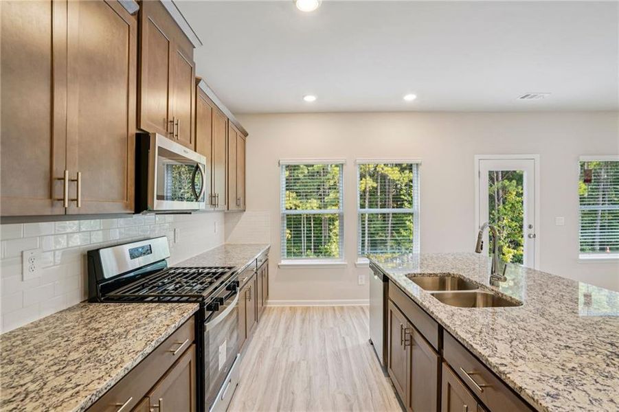 Furnished interior view inside a new home in Ivey Township, Dallas (Image 7). Furnished interior view inside a new home in Ivey Township, Dallas (Image 7).