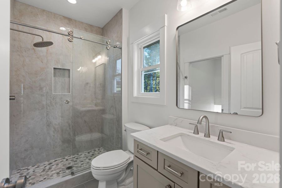 Furnished interior view inside a new home in , Hickory (Image 17).