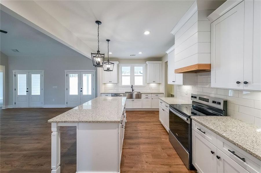 Furnished interior view inside a new home in , Rockmart (Image 4).