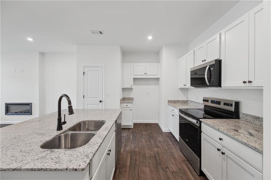 Furnished interior view inside a new home in Village Green, Adairsville (Image 5).