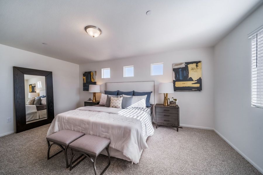 Furnished interior view inside a new home in Reunion, Commerce City (Image 16).