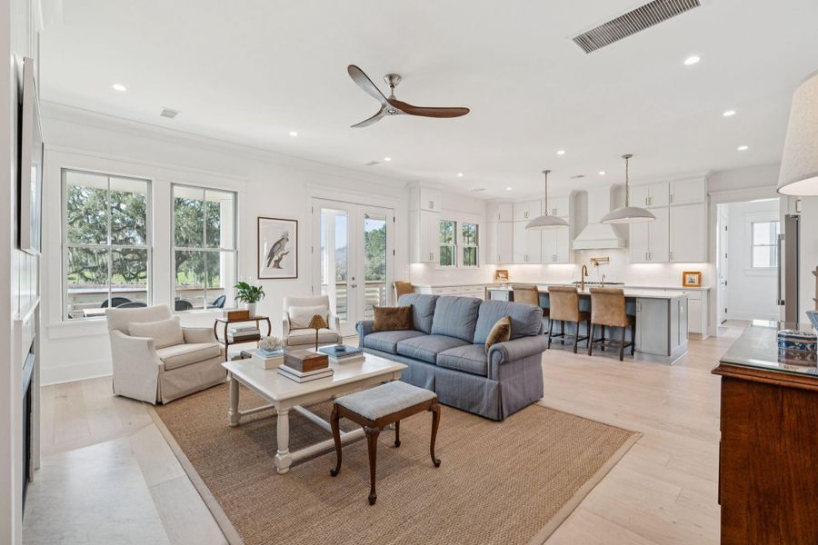 Furnished interior view inside a new home in , Johns Island (Image 8). Furnished interior view inside a new home in , Johns Island (Image 8).