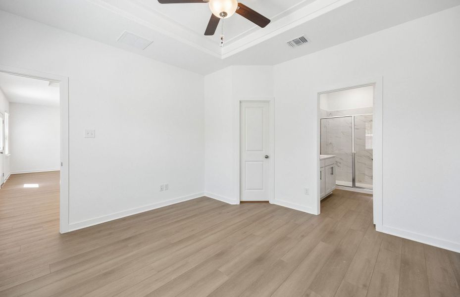 Spacious, unfurnished interior of a new home in Skyview, Belton (Image 22). Spacious, unfurnished interior of a new home in Skyview, Belton (Image 22).