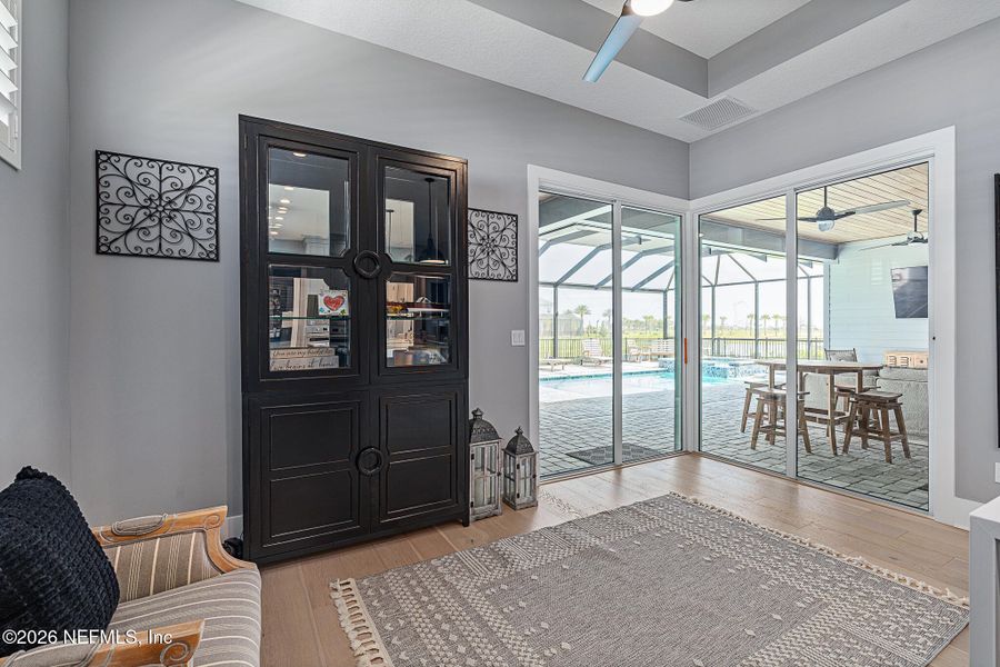 Furnished interior view inside a new home in Marshes of Madeira, St. Augustine (Image 57). Furnished interior view inside a new home in Marshes of Madeira, St. Augustine (Image 57).