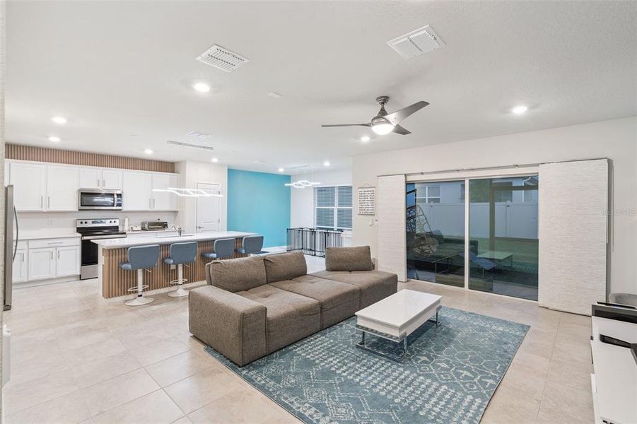 Furnished interior view inside a new home in Belle Haven, Davenport (Image 9).