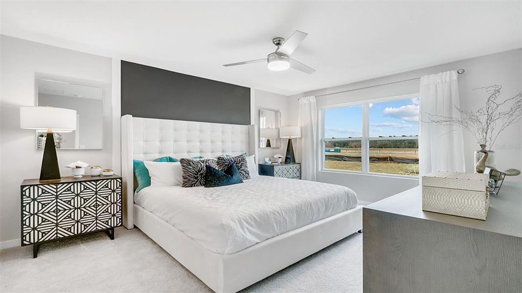 Furnished interior view inside a new home in Buena Lago, St. Cloud (Image 8). Furnished interior view inside a new home in Buena Lago, St. Cloud (Image 8).