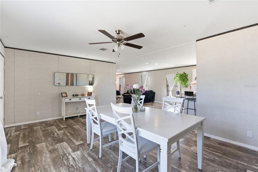 Furnished interior view inside a new home in , Fort Meade (Image 6).