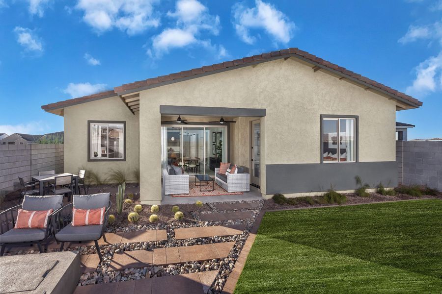 Mid Century Modern Elevation | Florentine | Harvest at Citrus Park | New Homes in Goodyear, AZ | Landsea Homes