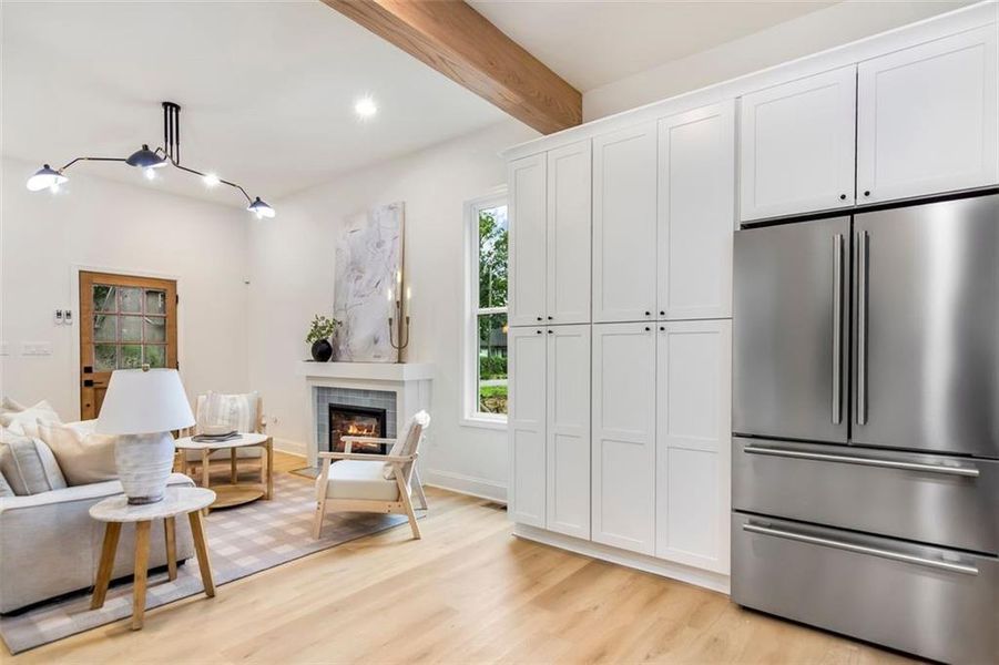 Furnished interior view inside a new home in , Atlanta (Image 31). Furnished interior view inside a new home in , Atlanta (Image 31).