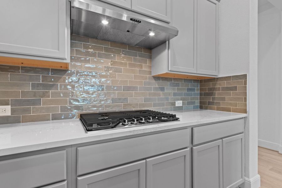 Close-up of interior finishes inside a home in Coastal Point, League City (Image 13).