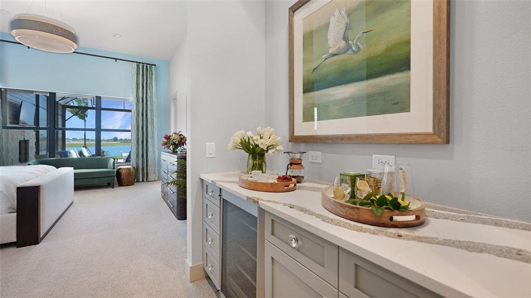 Furnished interior view inside a new home in , Venice (Image 43).