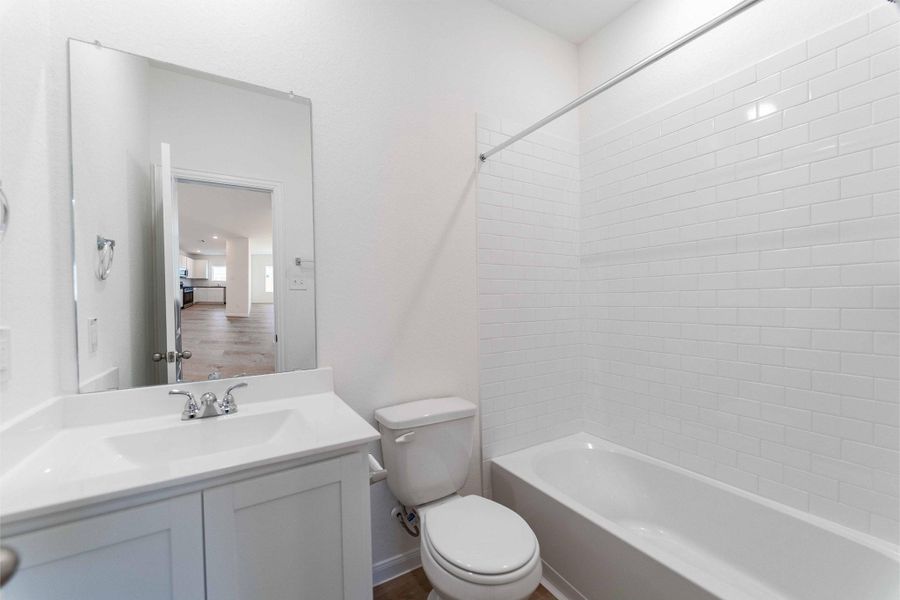 Furnished interior view inside a new home in Colony at Pinehurst, Pinehurst (Image 4).