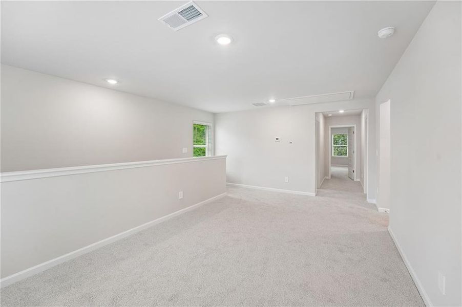 Spacious, unfurnished interior of a new home in Hemingway - Reserve Series, Cumming (Image 43). Spacious, unfurnished interior of a new home in Hemingway - Reserve Series, Cumming (Image 43).