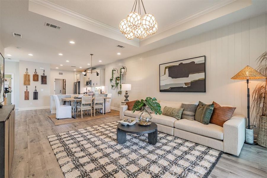 Furnished interior view inside a new home in Kings Gate, Port Charlotte (Image 4).